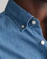 Gant Slim Indigo Chamrbray Overhemd Semi Light Blue