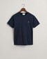 Gant Slim Small Logo Shield Crew Neck T-Shirt Avond Blauw