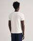Gant Slim Small Logo Shield Crew Neck T-Shirt Wit