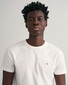 Gant Slim Small Logo Shield Crew Neck T-Shirt Wit
