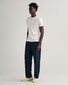 Gant Slim Small Logo Shield Crew Neck T-Shirt Wit