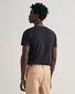 Gant Slim Small Logo Shield Crew Neck T-Shirt Zwart