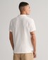 Gant Slim Subtle Shield Embroidery Piqué Uni Polo Wit