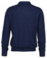 Gant Slub Cotton Linnen Long Sleeve Polo Pullover Dark Indigo Melange