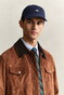 Gant Small Shield Cotton Twill Cap Marine