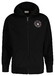 Gant Small Shield Graphic Full Zip Hoodie Vest Zwart