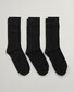 Gant Soft Cotton Socks 3Pack Sokken Zwart