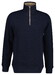 Gant Soft Hand Feel Sacker Rib Half Zip Pullover Evening Blue