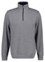 Gant Soft Hand Feel Sacker Rib Half Zip Trui Grijs Melange