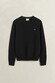 Gant Soft Superfine Italian Lambswool Crew Neck Pullover Black