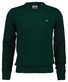 Gant Soft Superfine Italian Lambswool Crew Neck Trui Dark Emerald