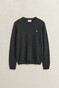 Gant Soft Superfine Italian Lambswool Crew Neck Trui Dark Moss Green