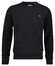Gant Soft Superfine Italian Lambswool Crew Neck Trui Donker Grijs