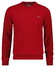 Gant Soft Superfine Italian Lambswool Crew Neck Trui Ruby Red