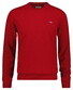 Gant Soft Superfine Italian Lambswool Crew Neck Trui Ruby Red