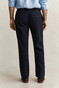 Gant Solid Color Linnen Drawstring Broek Avond Blauw