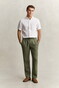 Gant Solid Color Linnen Drawstring Broek Dry Herb Green