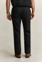 Gant Solid Color Linnen Drawstring Broek Zwart