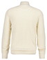 Gant Solid Color Micro Textured Cotton Zip Vest Cream