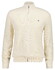 Gant Solid Color Micro Textured Cotton Zip Vest Cream
