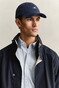 Gant Solid Color Sailor Jacket Navy