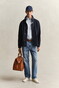 Gant Solid Color Sailor Jacket Navy