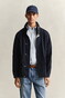 Gant Solid Color Sailor Jacket Navy