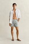 Gant Solid Color Swim Shorts Ceramic Grey