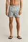 Gant Solid Color Swim Shorts Ceramic Grey