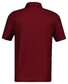 Gant Solid Color Twill Texture Short Sleeve Polo Plumped Red