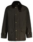 Gant Solid Color Waxed Barn Jacket Woody Green
