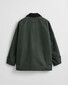 Gant Solid Color Waxed Barn Jacket Woody Green