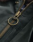 Gant Solid Color Waxed Barn Jacket Woody Green