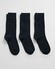 Gant Solid Mercerized Cotton Subtle Logo Sokken Marine