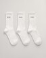 Gant Solid Sport Socks Sokken Wit