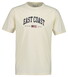 Gant Spray Graphic East Coast Crew Neck T-Shirt Cream