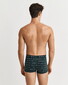 Gant Striped And Solid Trunk 3Pack Gift Box Underwear Tartan Green