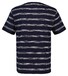Gant Striped Short Sleeve Crew Neck T-Shirt Avond Blauw
