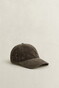 Gant Subtle 1949 Logo Corduroy Cap Dark Moss Green