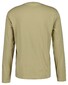 Gant Subtle Logo Embroidery Long Sleeve Round Neck T-Shirt Woody Beige