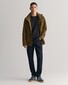 Gant Subtle Logo Embroidery Long Sleeve Round Neck T-Shirt Zwart