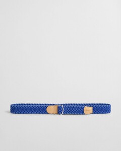Gant Sunfaded Cotton Braid D-Ring Buckle Riem Rich Blue