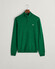 Gant Superfijne Lamswol Half-Zip Trui Forest Green