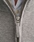 Gant Superfijne Lamswol Half-Zip Trui Grijs Melange