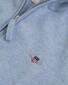 Gant Superfijne Lamswol Half-Zip Trui Light Blue Melange