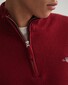 Gant Superfijne Lamswol Half-Zip Trui Port Red
