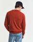 Gant Superfijne Lamswol Ronde Hals Trui Modern Rust