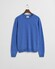 Gant Superfijne Lamswol Ronde Hals Trui Perfect Blue