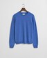Gant Superfijne Lamswol Ronde Hals Trui Perfect Blue