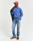 Gant Superfijne Lamswol Ronde Hals Trui Perfect Blue